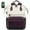 Beige-Grape Purple, variant on Lovevook Laptop Backpack, 15.6" Women Work Backpack Purses with USB Port, Waterproof Casual Daypack Travel Backpack, Large Fashion Teacher Nurse College Bookbag