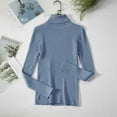 thumbnail image 2 of Pull Col Roulé Femme Base Intérieure Automne et Hiver Manches Longues Chaud Ajusté Couleur Unie Pull Ajusté, 2 of 5