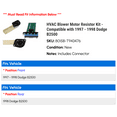 thumbnail image 2 of HVAC Blower Motor Resistor Kit - Compatible with 1997 - 1998 Dodge B2500, 2 of 2