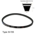thumbnail image 2 of Uxcell B725 V Belts Drive Belt 725mm Inner Girth Rubber for Power Transmission 2 Pack, 2 of 6
