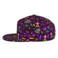 thumbnail image 3 of Easygdp Mardi Gra2 Baseball Cap with Adjustable Flat Suitable for Head Circumference 22.4-23.6 in, 3 of 9