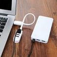 thumbnail image 4 of Amdohai 3 Ports USB3.0 Hub Ultra Slim with Extended Cable Compatible with PC Laptop Adapter, 4 of 9