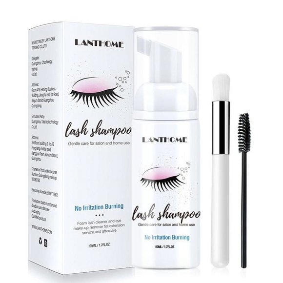 Eyelash Extension Foaming Shampoo Foam Cleanser Lash Shampoo Cleaner. R2X6