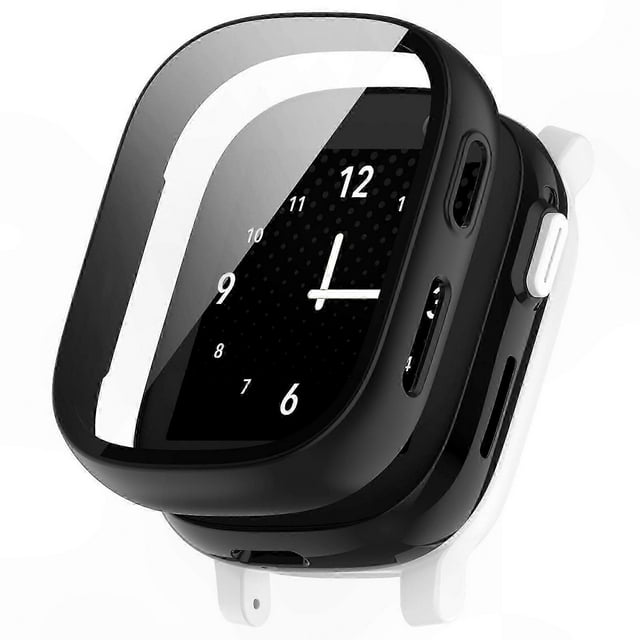 Durable Hard PC Case with Tempered Glass Protector for Kids Smartwatch X6 Play Model