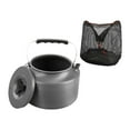 thumbnail image 1 of Almencla Camping Water Kettle Tea Kettle Kitchenware 2L Cook Pot Portable Coffee Pot Teapot for Camp Fishing Campfire Outdoor Barbecue, 1 of 8