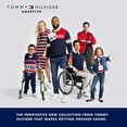 thumbnail image 2 of Tommy Hilfiger Adaptive Long Sleeve T-Shirt with Velcro Shoulder Closure (Little Kids/Big Kids) Classic White/Multi, 2 of 2