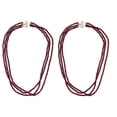 thumbnail image 1 of 2 Unids 3-strand Beads Cadena Declaración Gargantilla Capas Strands para Mujeres Niñas Ropa Decoración, 1 of 7