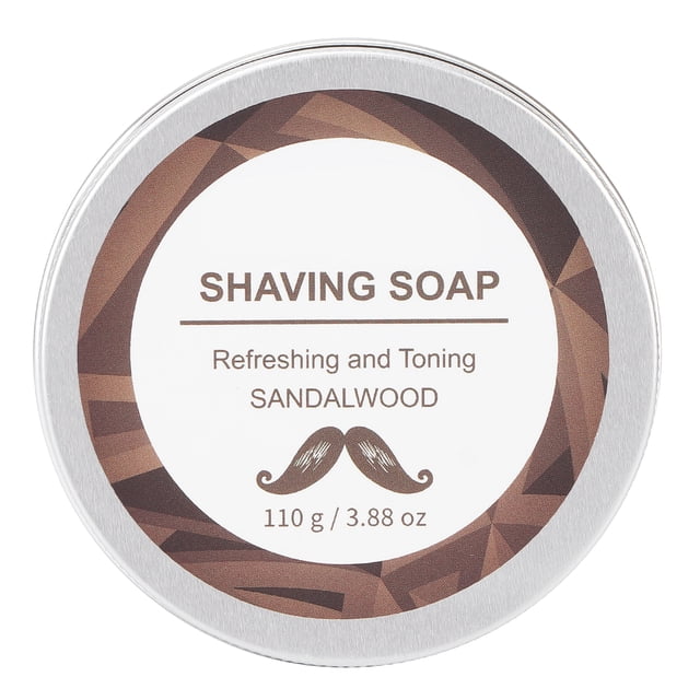 Jabón De Afeitar, Produce Espuma Regalo Perfecto Jabón De Afeitar Para Barba Calmante Para Regalo Perfecto Para Hombres ANGGREK GF1413