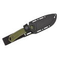 thumbnail image 4 of Kershaw Descuhutes - Skinner, Gut Hook Drop Point with Gut Hook Fixed Blade Gutting and Skinning Knife - Olive, 4 of 4