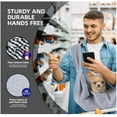 thumbnail image 6 of Dog and Cat Sling Carrier - Reversible Puppy Carrier Purse with Storage Pocket, Hand-Free Dog Sling Carrier for Carry Small Dogs and Cats Gray, 6 of 7