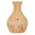 thumbnail image 4 of Difusor De Aceite Esencial De Grano De Madera, Apagado Automático, Alimentado Por USB, Ayuda A Dormir Con Poco Ruido, Humidificador De Niebla LED De 7 Colores, 300 Ml Para Oficina, 4 of 7