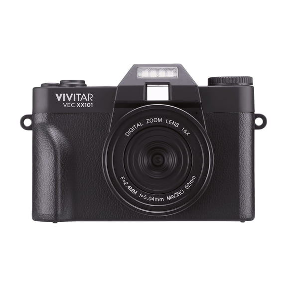 Pre-Owned Vivitar 4K Digital Camera, 8x Digital Zoom, 3" LED Display, Bonus Macro Lens, Included SD Card