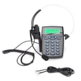 thumbnail image 2 of Telephone Headset, Durable Comfortable Hands Free Adjustable Volume Wired Phone Headphone  for Office for Home, 2 of 8