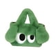 thumbnail image 2 of Bolso de mano peludo tipo cartera, suave, con dibujos animados y correa para el hombro, divertido y casual. Verde, 2 of 9
