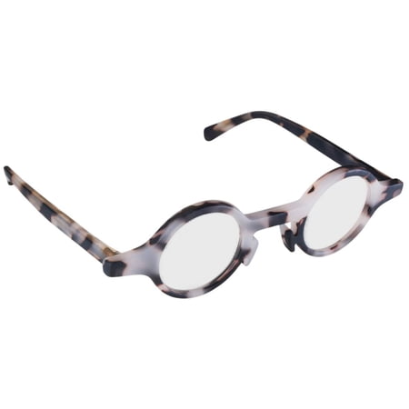 Eyebobs 3450 WACKADOODLEDOO 19 Unisex Round Reading Glasses, +1.50