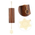 thumbnail image 2 of Campanillas de viento Chakra Chimes de bambú natural, campanillas de viento para meditación, campanillas de viento, 2 of 7