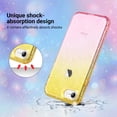 thumbnail image 4 of ULAK iPhone SE 3 5G 2022 Case, iPhone SE 2 2020 Case, iPhone 8 7 Case, Cute Slim Bumper Phone Case for iPhone SE 3rd 2nd Generation/8/7 for Girls Women, Yellow Pink, 4 of 7