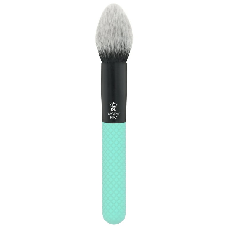 Moda Brush Pro Full Face 13pc Aqua Makeup Brush Set with Wrap 