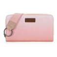 thumbnail image 5 of Wrangler Pink Wallet for Women RFID Wallets, Card Cases & Money Organizers Ladies Female Large Wristlet Wallet Chic Phone Credit Card Clutch Wallets with Smooth Zipper and ID Window, 5 of 7