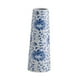 thumbnail image 2 of Jarrón de cerámica,Jarrón de cerámica floral azul y Florero,Jarrón de pequeño para decoración del hogar. Jarrón decorativo.,Jarrón con arreglo floral para centro de, 2 of 9