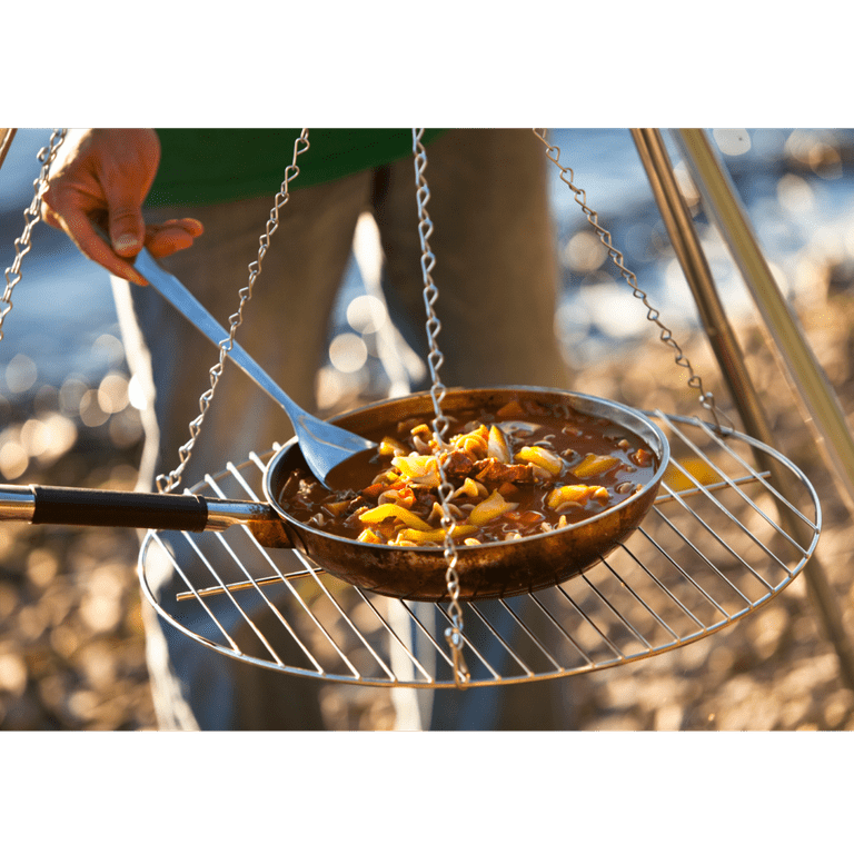 Coghlan's Tri-Pod Grill, Ideal for open fire cooking for