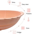 thumbnail image 2 of Bread Proofing Basket,Silicone Round Bread Foldable Sourdough Baking Basket Waterproof Proofing Bowls,Green, 2 of 8