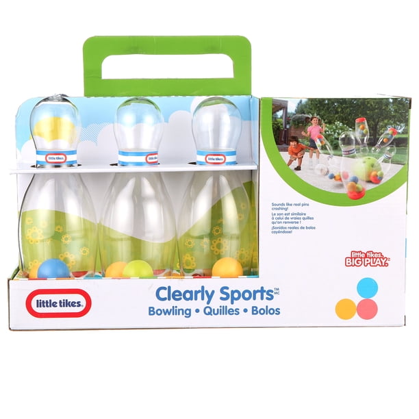 Little Tikes Clearly Sports Toy Bowling Set for Preschool