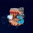 thumbnail image 6 of BESTSKY Cute Creative Engine Model Desktop Engine,4-Cylinder Car Engine Model Building Kit Adult Mini DIY Engine Model Toy,Classic Kids Gift, 6 of 7