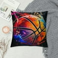 BCIIG Colorful Paint Splatters Graphic Decorative Throw Pillow Cover