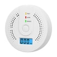 thumbnail image 3 of Detector Monóxido Carbono CO Wireless Batería Alarma Potencia para Almacén Hogares (a) Rojo, 3 of 7