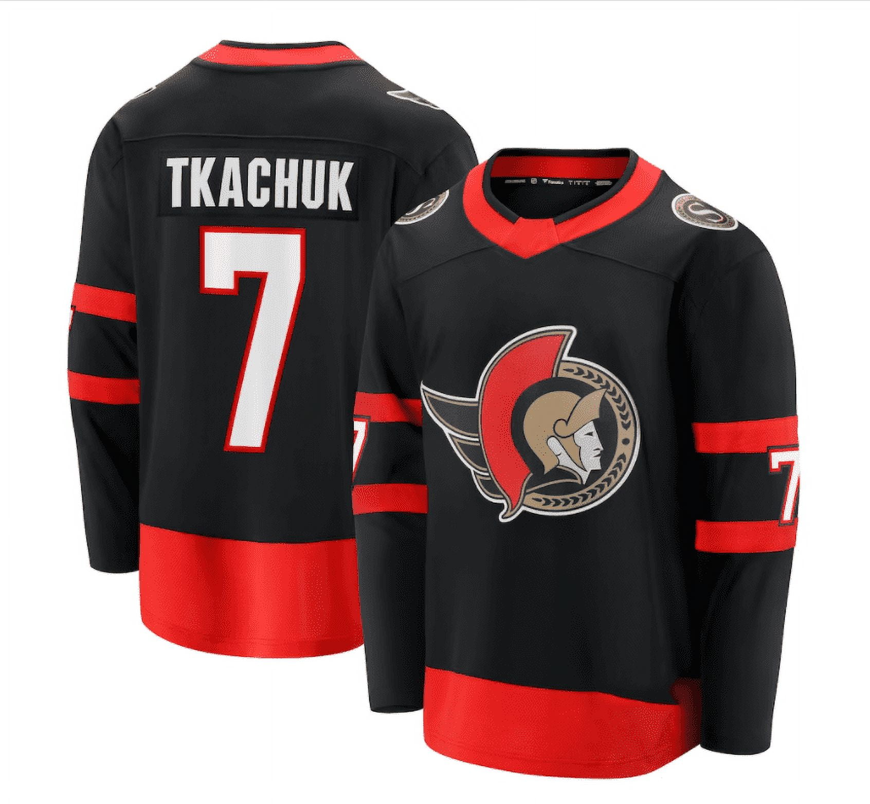Men Women ICE Hockey Jersey Ottawa Senators TKACHUK 7# BATHERSON