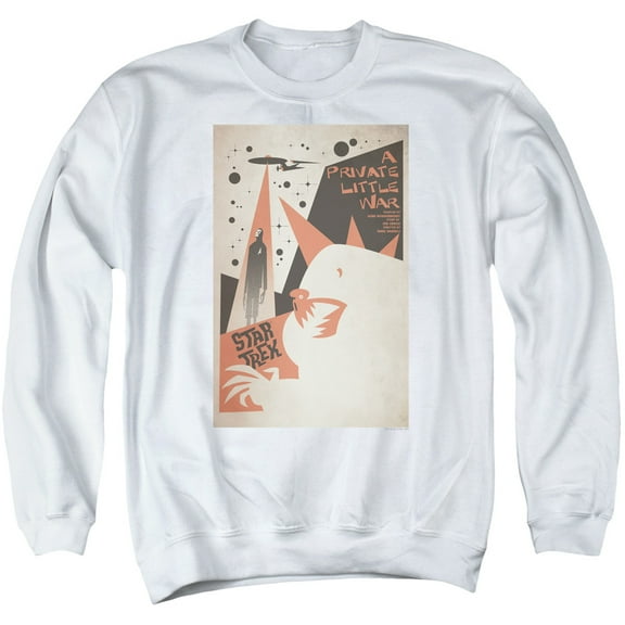 Star Trek Tos Episode 48 Adult Crewneck Sweatshirt White