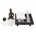 thumbnail image 2 of Tabletop Buddha Zen Garden Rock Candle Holder Incense Burner Gift & Home Decor, 2 of 2