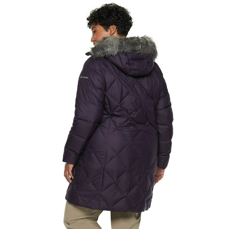 Women's columbia icy heights hooded down puffer on sale jacket