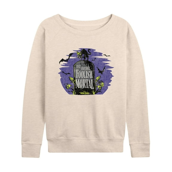 The Haunted Mansion - Another Foolish Mortal - Women's Lightweight French Terry Long Sleeve Shirt
