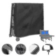 thumbnail image 1 of Outdoor Waterproof And Dustproof Table Tennis Table Cover Table Tennis Table Cover 165x70x185cm-black, 1 of 5