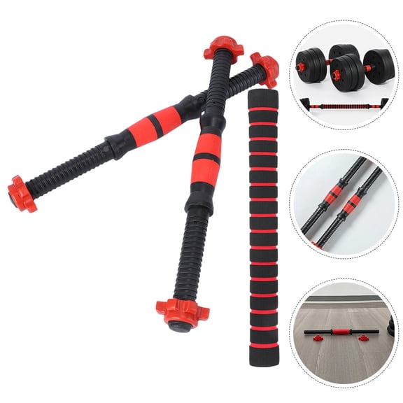 SWETRACE 1 Set Dumbbell Connecting Pole PVC Multi Strength Training Personal Use