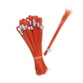 thumbnail image 2 of BIGOTES DE ALAMBRE DE 6"" DE LARGO NARANJA FLUORESCENTE (500/PKG), 2 of 2