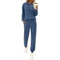thumbnail image 4 of PRETTYGARDEN Women's Two Piece Outfits Sweatsuits Lounge Sets Hoodies Sweatshirt Joggers Sweatpants Fall Fashion Clothes, 4 of 7
