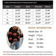 thumbnail image 6 of Sweaters for Women Halloween Day Pumpkin Printed Pullover Sweaters Warm Fuzzy Fleece Crewneck Sweaters Shermie, 6 of 6