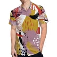 thumbnail image 4 of High Quality Hawaiian Shirts for Men Short Sleeve Aloha Beach Shirt Floral Summer Casual Button Down Shirts Blouses HTVXB9, 4 of 7