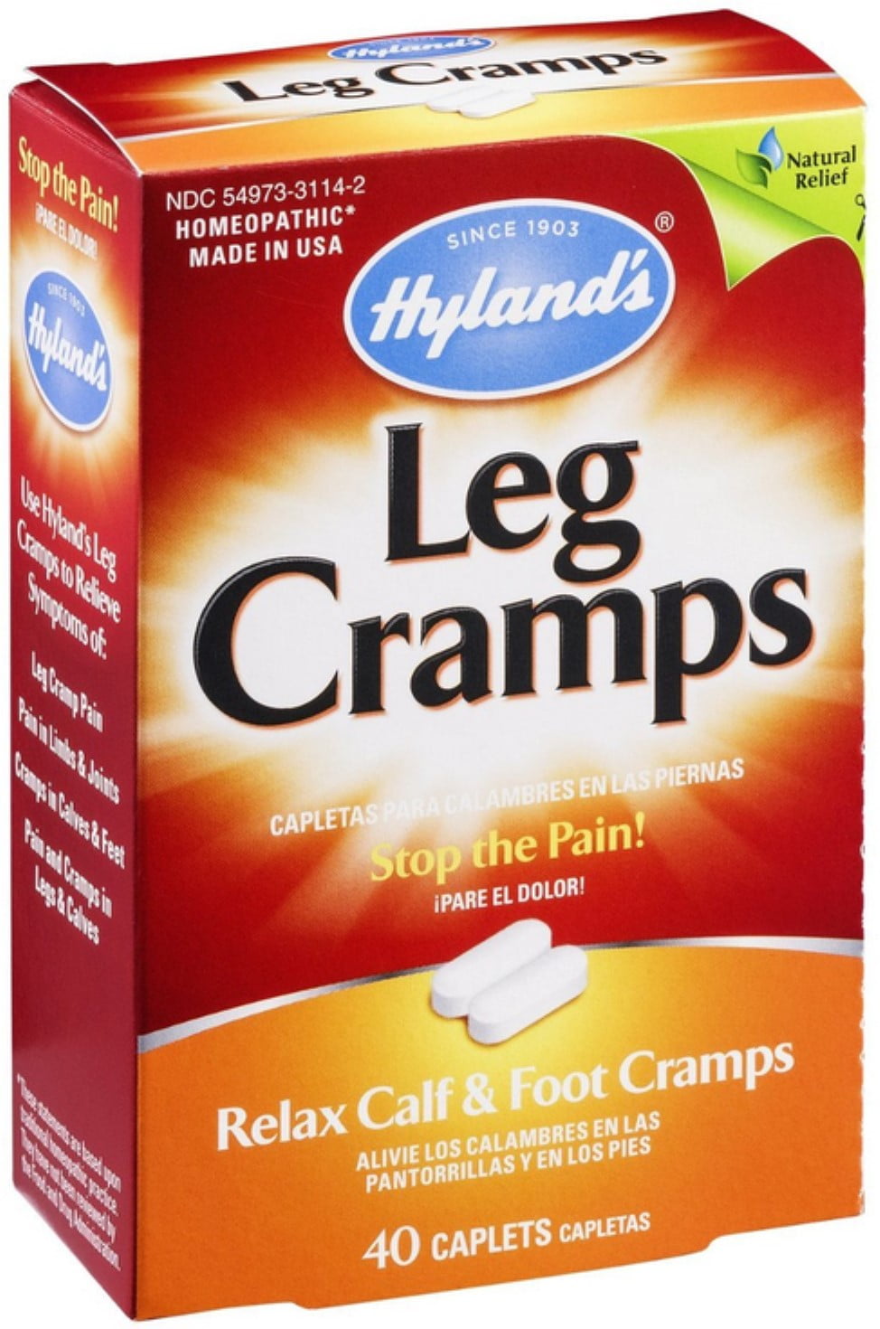 Hyland's Leg Cramps, 40 ea (Pack of 6)