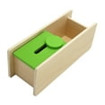 thumbnail image 4 of Caja de madera Montessori, caja Imbucare, caja de desarrollo de objetos, caja de permanencia para bebé CUTICAT Juguetes a juego de madera, 4 of 8