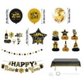 thumbnail image 3 of YWIYIUD 1Set NewYears Party Supplies 2026 Happy NewYears Decorations-Party Decoration, Paper Banner Flag Bunting Streamers & Balloons for NewYear Party Decoration, 3 of 9