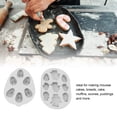 thumbnail image 3 of Moldes De Chocolate, Molde De Silicona Para Hornear, 2 Piezas, Duradero, Inodoro, Apto Para Lavavajillas, Estilo Conejito, Multiusos Para La Familia, 3 of 7