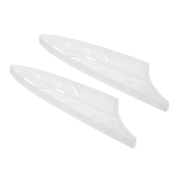 Uxcell ABS Safety Knife Cover Sleeves for 3.5" Paring Knife, Universal Blade Protector Sheath for Kitchen Bar, White 2 Pcs