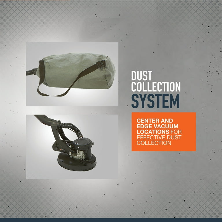 Ironton 9in. Drywall Sander, 6.5 Amps, 750–1600 OPM, 8-1/2in. Pad