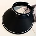 thumbnail image 5 of Sombreros plegables con visera para mujer, ala ancha, gorra de golf plegable para mujer, sombrero de playa para mujer, sombrero de viaje con protección UV, sombrero plegable para el sol, 5 of 5