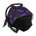 thumbnail image 7 of Car Seat Cover Baby - purple halloween spooky Breathable Infant Car Seat Cover for Baby Carseat, Lightweight Comfort Baby Essentials Must Haves Newborn Stuff for Girl Boy, 7 of 7