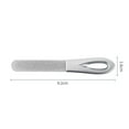 thumbnail image 2 of Metal Nail Files, Precision Nail File Stainless Steel Double-sided Nail Polisher Polishing Repair Nail Tools High-end Nail File, 2 of 6